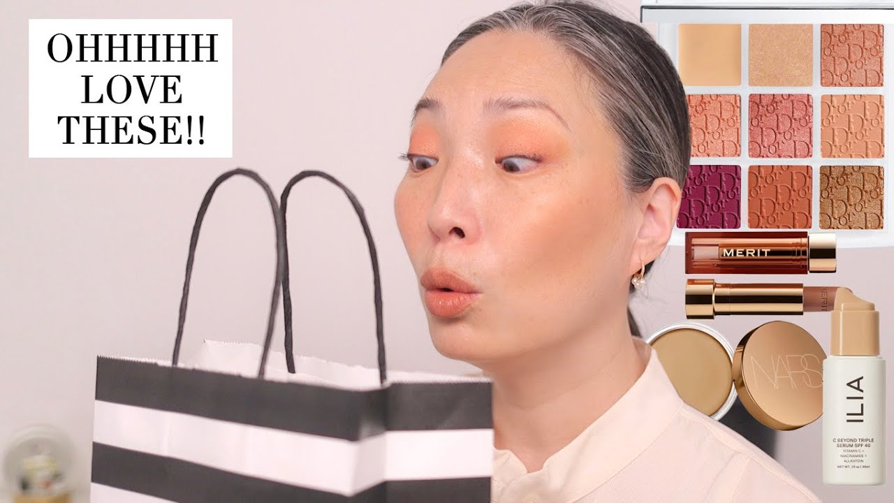 Sephora TryOn Haul Dior Saie Merit Beauty YouTube