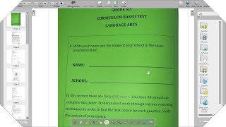 Language Arts CBT Preparation 2024 For Grade 6 Answers
