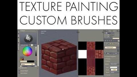 Daily Blender Tip 79 - Texture Painting and Custom Brushes