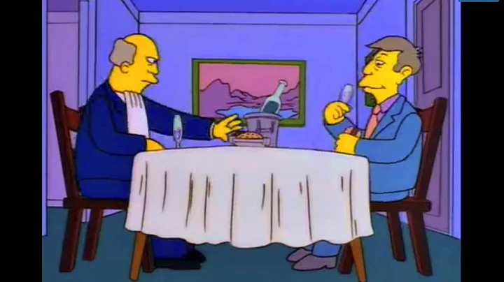 The Simpsons Skinner and The Superintendent: Auror...