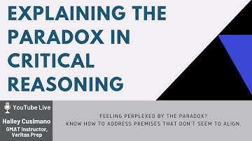 Explaining the Paradox in Critical Reasoning