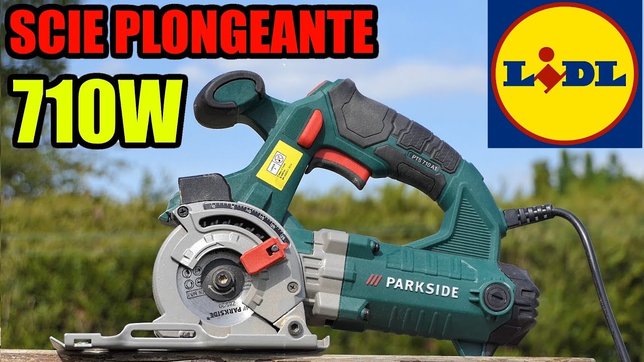 scie plongeante LIDL PARKSIDE 710 W circulaire Plunge Saw