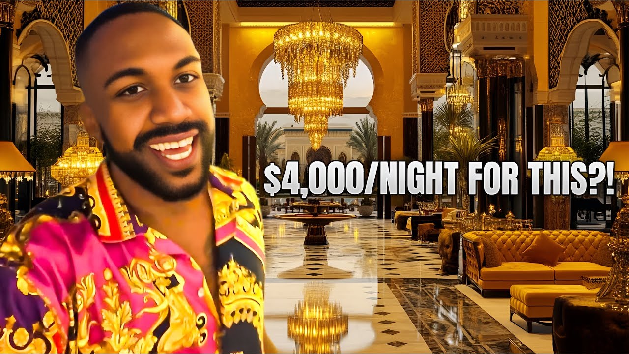 I Spent the Night in a $4,000/Night Moroccan Palace | Tazi Palace Tangier