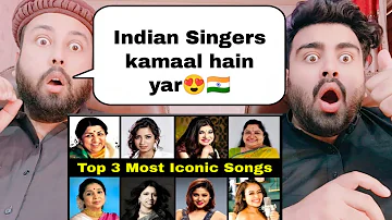 Top 3 Best Songs By Each Indian Singers | Pakistani Reaction