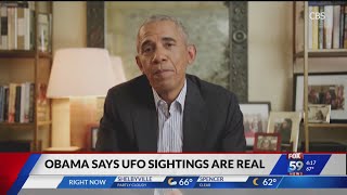 Obama says UFO sightings are real