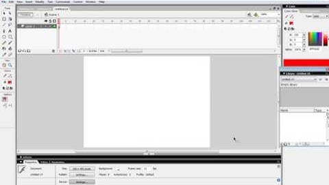 Shape Tween Explained in Flash 8