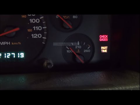 How to fix Part Time light on 2000 Jeep Grand Cherokee