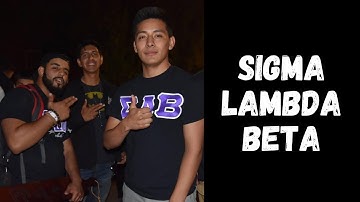 WSU Sigma Lambda Beta International Fraternity Inc. (Yardshow 2017)