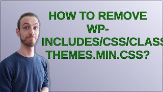 how to remove wp-includes/css/classic-themes.min.css?