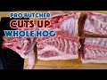 PRO BUTCHER Cuts Up A Pig Nose To Tail Into Primal Cuts