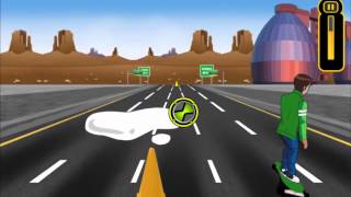 Ben 10 Games - Ben 10 Ultimate Aien  Highway Skateboarding - Cartoon Network Games - Game For Kid screenshot 2