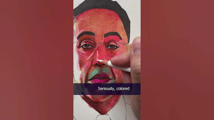 Drawing Breaking Bad & Better Call Saul's Gustavo "Gus" Fring with Art Beek's Brush Tip Markers