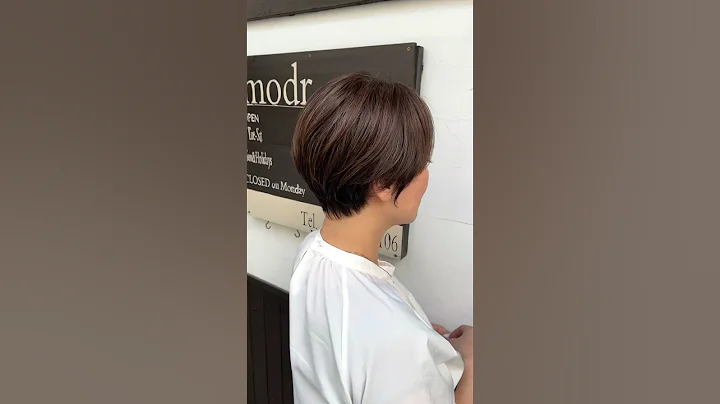 【ショートヘア】髪切るだけで-10歳になった！【大阪美容室】