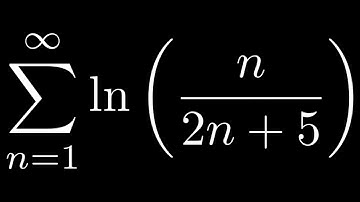 Does the Series SUM(ln(n/(2n + 5)) Converge or Diverge?