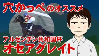 【アルゼンチン共和国杯2020】穴かっぺのオススメ「オセアグレイト」～オルフェを買うならオセアグレイト……と言いつつオーソリティも買う～