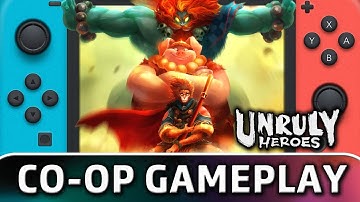 Unruly Heroes | First 15 Minutes in Co-op on Switch