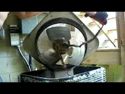 snake in ac - YouTube