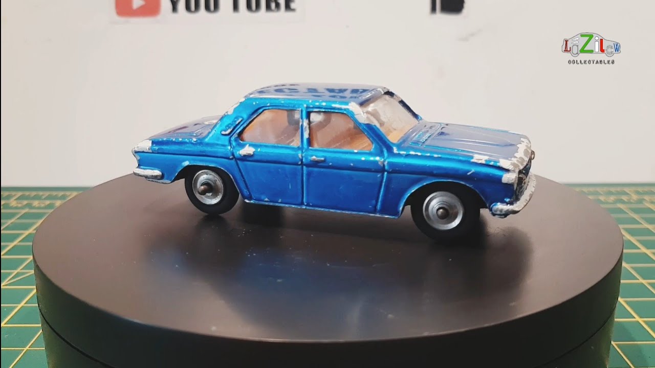 Volga ,Soviet made diecast toy car restoration - YouTube