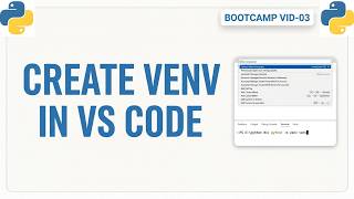 Full How to create virtual environment in VS code  | Python Beginner Bootcamp Vid -03 News