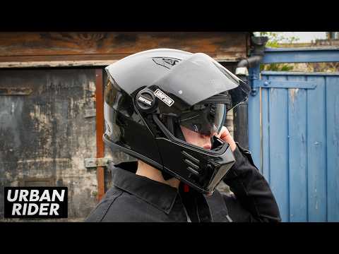 SIMPSON Darkstome Flip-Up Helmet Review - YouTube