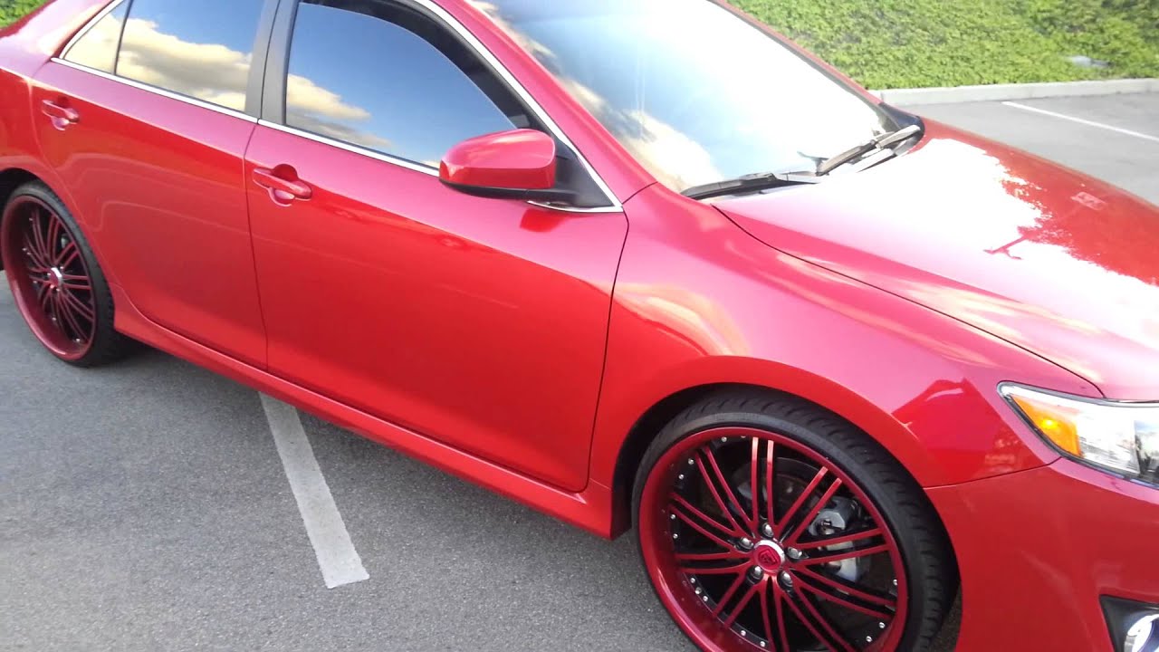 2013 Camry on 22s - YouTube