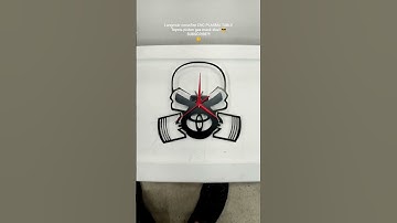 langmuir crossfire CNC PLASMA TABLE Toyota piston gas mask skull #shorts#custom #cnc #handmade