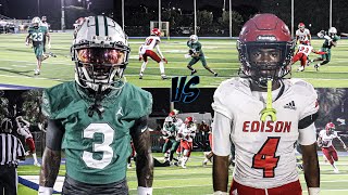 🏈 South Florida High School Football Playoffs is 🔥 Up Miami Central 🚀 Vs Miami Edison ☠️