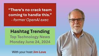 Former Open AI exec says, "There's no crack team coming to handle this." Hashtag Trending for...