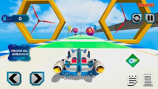 Formula Engine Jet Car Stunts Rocket Cars Games - Android Gameplay screenshot 1