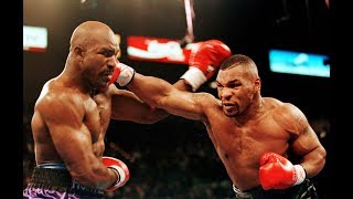 ORIGINAL- Mike Tyson vs Holyfield (Tyson arranca parte de la oreja de su rival)