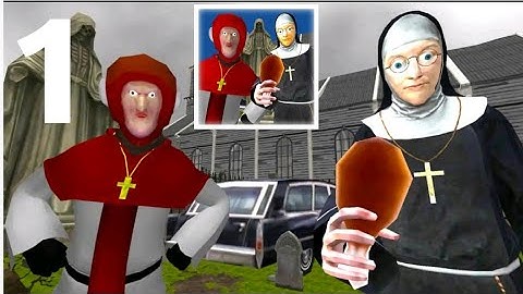 Nun and monk neighbour escape 3d part-1. #evilnun #monk #nunandmonk #walkthroughgamesnew #gameplays.