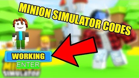 ALL *WORKING* MAY 2020 MINION SIMULATOR CODES!