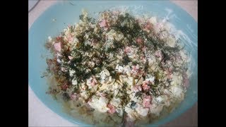 Рецепт быстрого и вкусного салата/Quick salad Рецепт быстрого и вкусного салата/Quick salad
