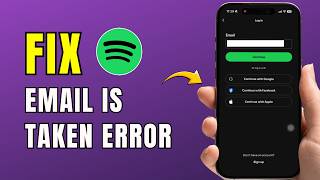 Spotify “Account Has Been Taken Over” Fix | Email Already Taken Error (2026)