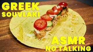 Greek Chicken Souvlaki Kebab ASMR Cooking | Restart Kitchen