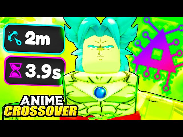 Getting The New *OVERPOWERED* BROLY In Anime Crossover Defense! class=