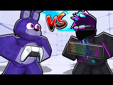 KEYBOARD PRO vs CONTROLLER PRO in Roblox Rivals!