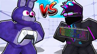 KEYBOARD PRO vs CONTROLLER PRO in Roblox Rivals!