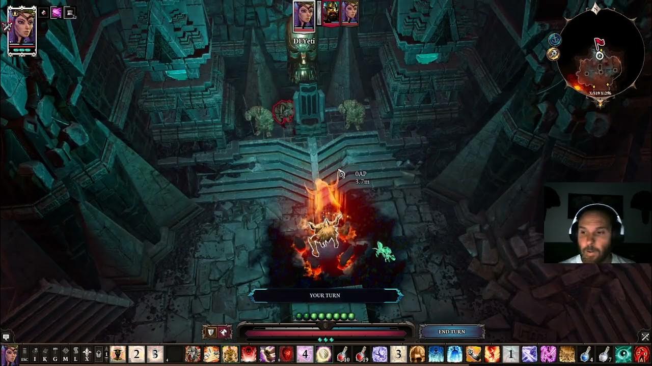 Divinity: Original Sin II Solo Cursed Knight of Duna Fight - YouTube