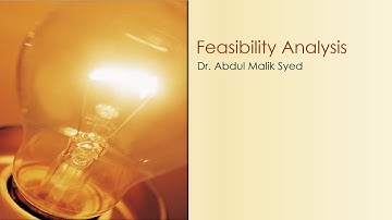 Feasibility Analysis-I