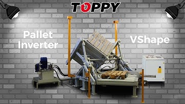 Inline pallet changer - TOPPY VSHAPE (drums)