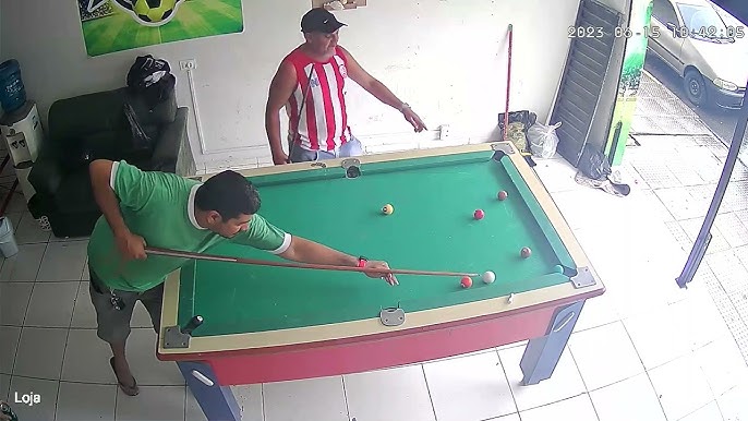 Baianinho de Mauá vs Frank de Barreiras, Jogo de BOLINHO em Sete