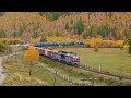 Autumn in Trans-Mongolian Railway