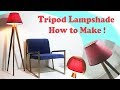 Tripod Lampshade (wooden) ! How to make DIY Tripod Lampshade (wooden) ! How to make DIY