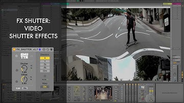 Zwobot Video for Ableton Live - FX SHUTTER - Effect Module