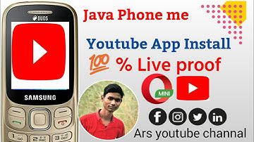 Samsung DUOS SM b313e me youtube install keypad mobile    100% work.  Made by ARS YouTube channel