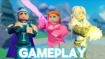 Random character gameplay in heroes online world roblox