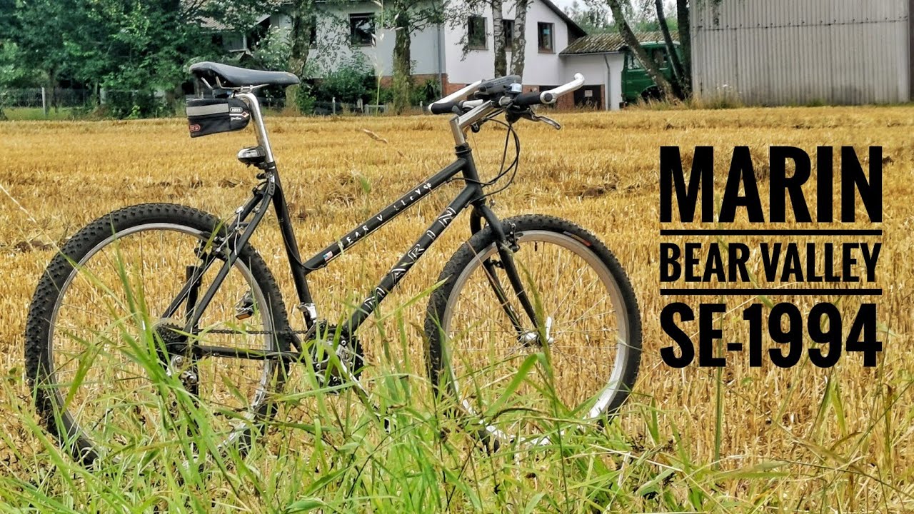 Marin Bear Valley SE 1994 (lady frame) _ CRMO Tange MTB - YouTube
