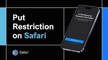 How To Put Restrictions On Safari (Parental Control)