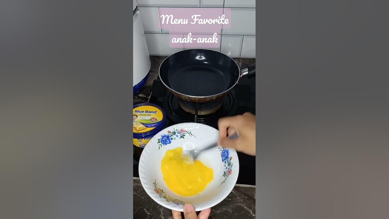Menu Favorite anak-anak. Telor Dadar biasa. Anti Ribet, Simple mudah dan enak🤤👌👍